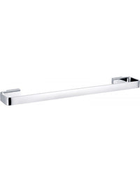 Portasciugamani a muro SOLO in ottone cromato 60 x2,5 x8 cm