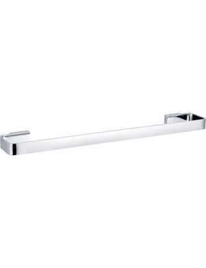 Portasciugamani a muro SOLO in ottone cromato 60 x2,5 x8 cm