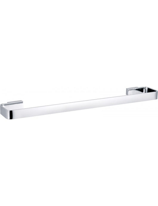 Portasciugamani a muro SOLO in ottone cromato 60 x2,5 x8 cm