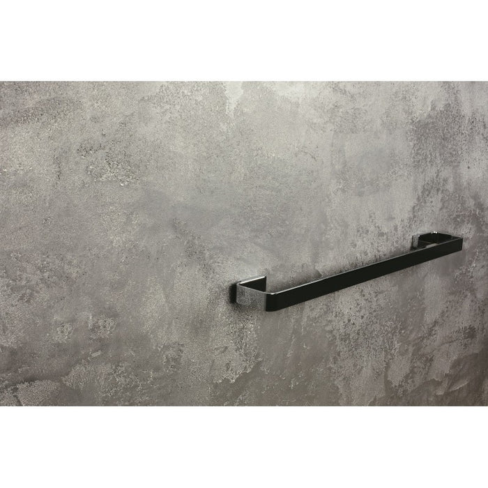 Portasciugamani a muro SOLO in ottone cromato 60 x2,5 x8 cm