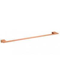 NIL Portasciugamani in Ottone Oro Rosa Spazzolato 60 cm