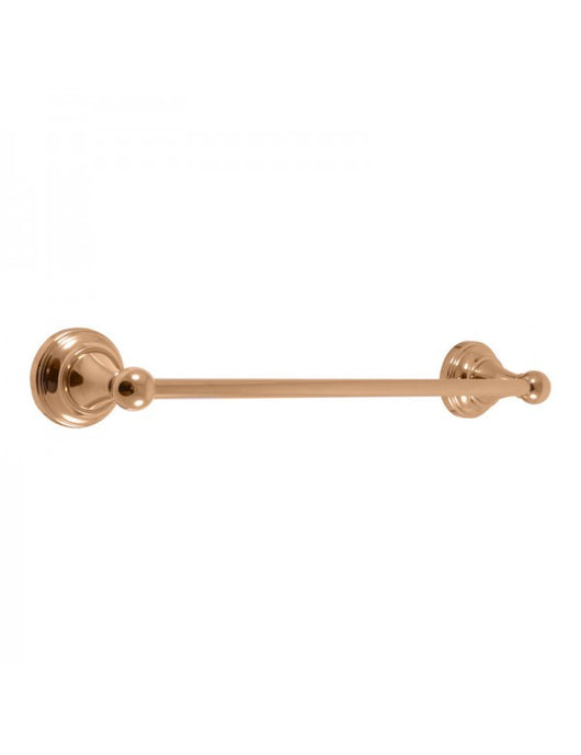 Portasciugamani a parete retrò MORAVA in ottone dorato 40,5x7,85 x5,95 cm