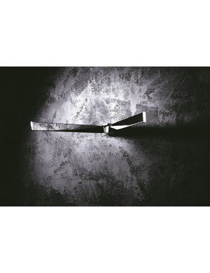 Portasciugamani a parete doppio girevole in ottone cromato 42 x5,5 x4 cm