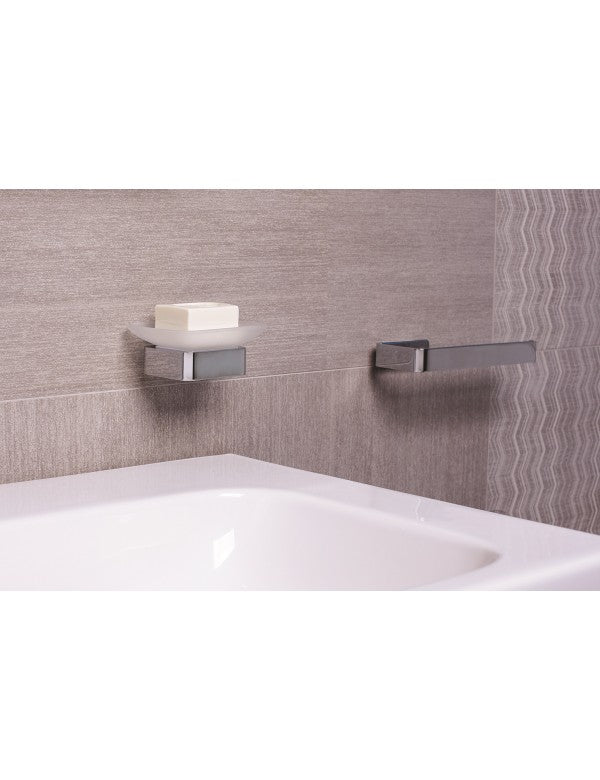 Portasciugamani SOLO in ottone cromato 60 x2,5 x1,3 cm