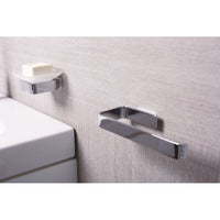 Portasciugamani SOLO in ottone cromato 60 x2,5 x1,3 cm