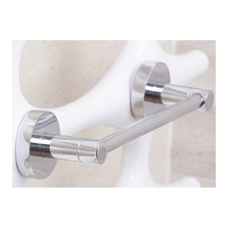 Porta asciugamani magnetico RAWELL per radiatore 26x5,4x6,3 cm in cromo