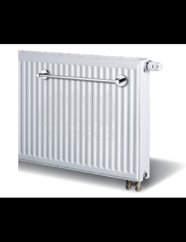 Porta salviette magnetico RAWELL per radiatore 43x5,4x6,3 cm in cromo