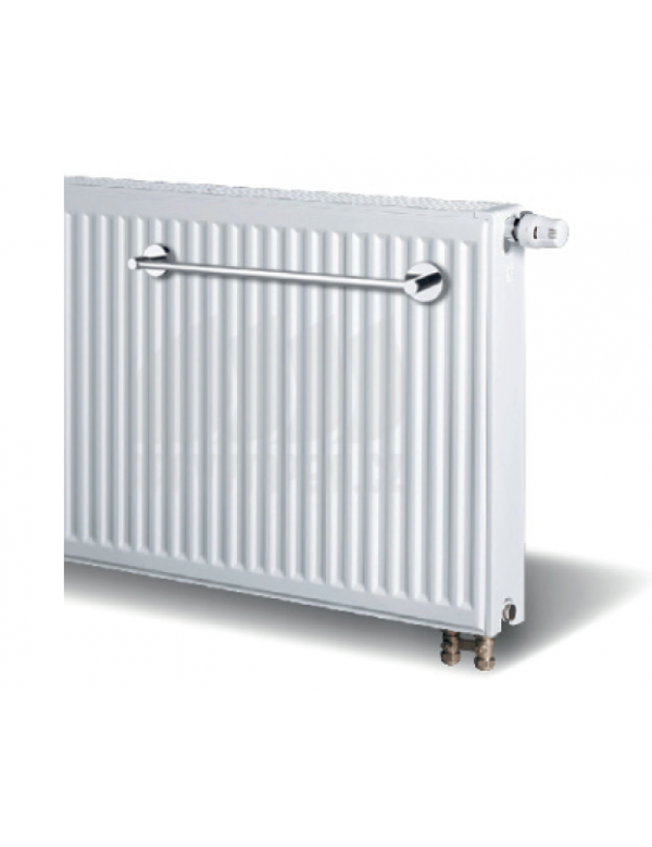 Porta salviette magnetico RAWELL per radiatore 43x5,4x6,3 cm in cromo