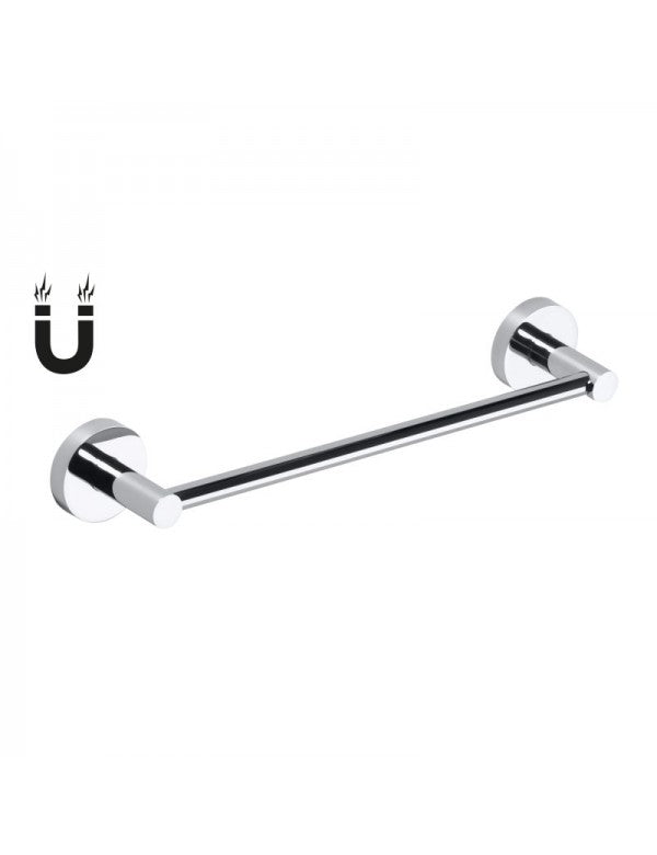 RAWELL portasciugamani magnetico per radiatore 55x5,4x6,3 cm in cromo