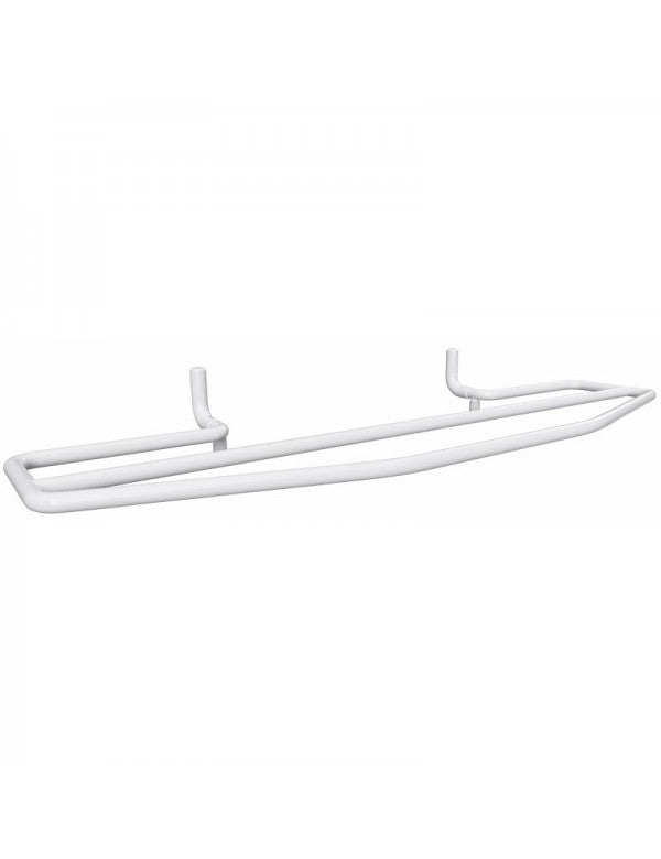 RAWELL doppio portasciugamani bianco per radiatore 60x6,9x21,5 cm