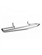 RAWELL doppio portasciugamani per radiatore 60x6,9x21,5 cm in cromo