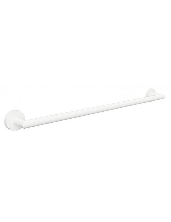 Portasciugamani a muro BIANCO in ottone bianco 65,5 cm