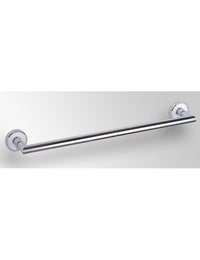 Portasciugamani a muro OMEGA ottone cromato 50,5x5,5x6,5cm