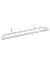 RAWELL portasciugamani comaxite bianco per radiatore 61x4,8x14 cm