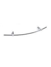 Porta asciugamani regolabile RAWELL in cromo per radiatore 60x4x9,5 cm