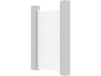 Cancello in alluminio "Lola" - 101.2 x 180.9 cm - Bianco