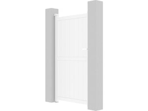 Cancello in alluminio "Lola" - 101.2 x 180.9 cm - Bianco