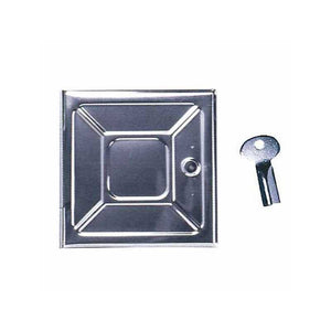 Portina Camino Lamiera Zn 18,5X18,5 Chiave