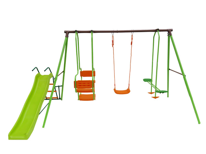 Altalena acciaio Ludo 1.96 m 4 giochi