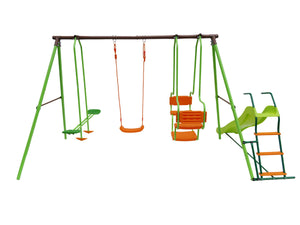 Altalena acciaio Ludo 1.96 m 4 giochi