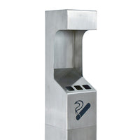 Posacenere a colonna da esterno Silver