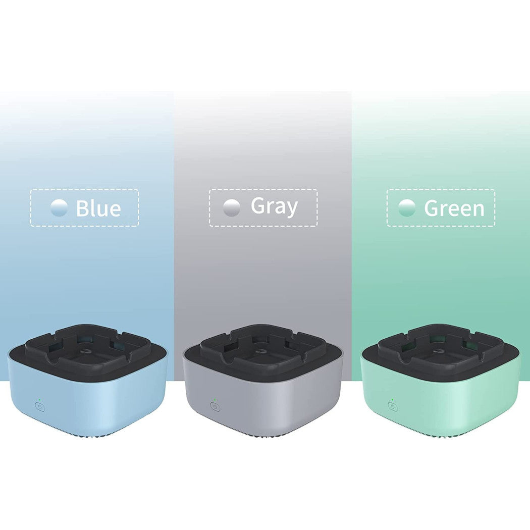 Trade Shop - Posacenere Aspira Fumo Aspirafumo Sigarette Odori Aspiratore Elettrico Scrivania -