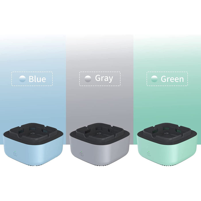 Trade Shop - Posacenere Aspira Fumo Aspirafumo Sigarette Odori Aspiratore Elettrico Scrivania -