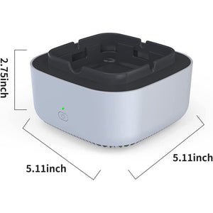 Trade Shop - Posacenere Aspira Fumo Aspirafumo Sigarette Odori Aspiratore Elettrico Scrivania -