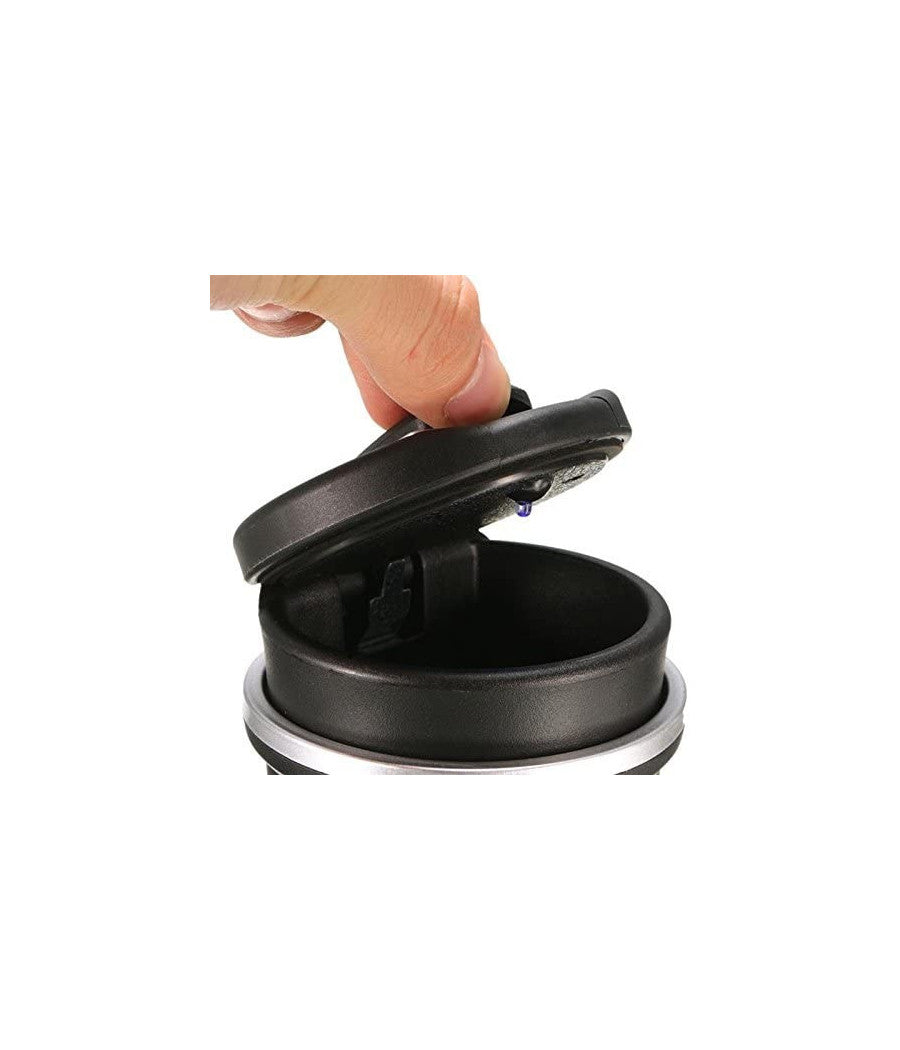 Posacenere Auto Luce Led Portacenere Furgone Barattolo Ufficio Casa Portatile         