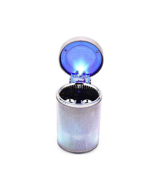 Posacenere Auto Luce Led Portacenere Ht-068 Barattolo Ufficio Casa Portatile         