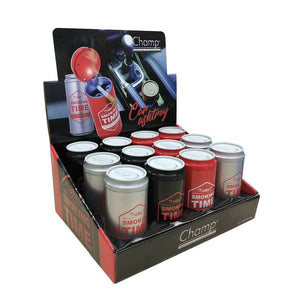 Trade Shop - Posacenere Portacenere A Barattolo Con Led Auto Camper Casa Ufficio Pratico -