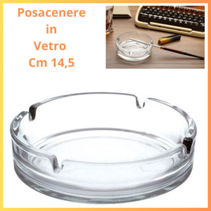 Posacenere vetro design portacenere vintage per sigarette e sigari idee regalo casa ufficio svuota tasche