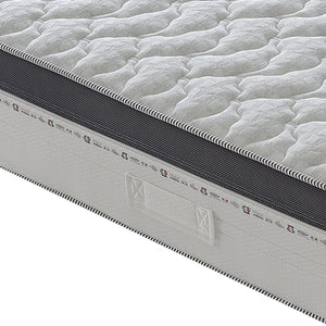 Materasso Singolo 90x200 a molle insacchettate e memory foam  13 zone di comfort  Alto 27 cm