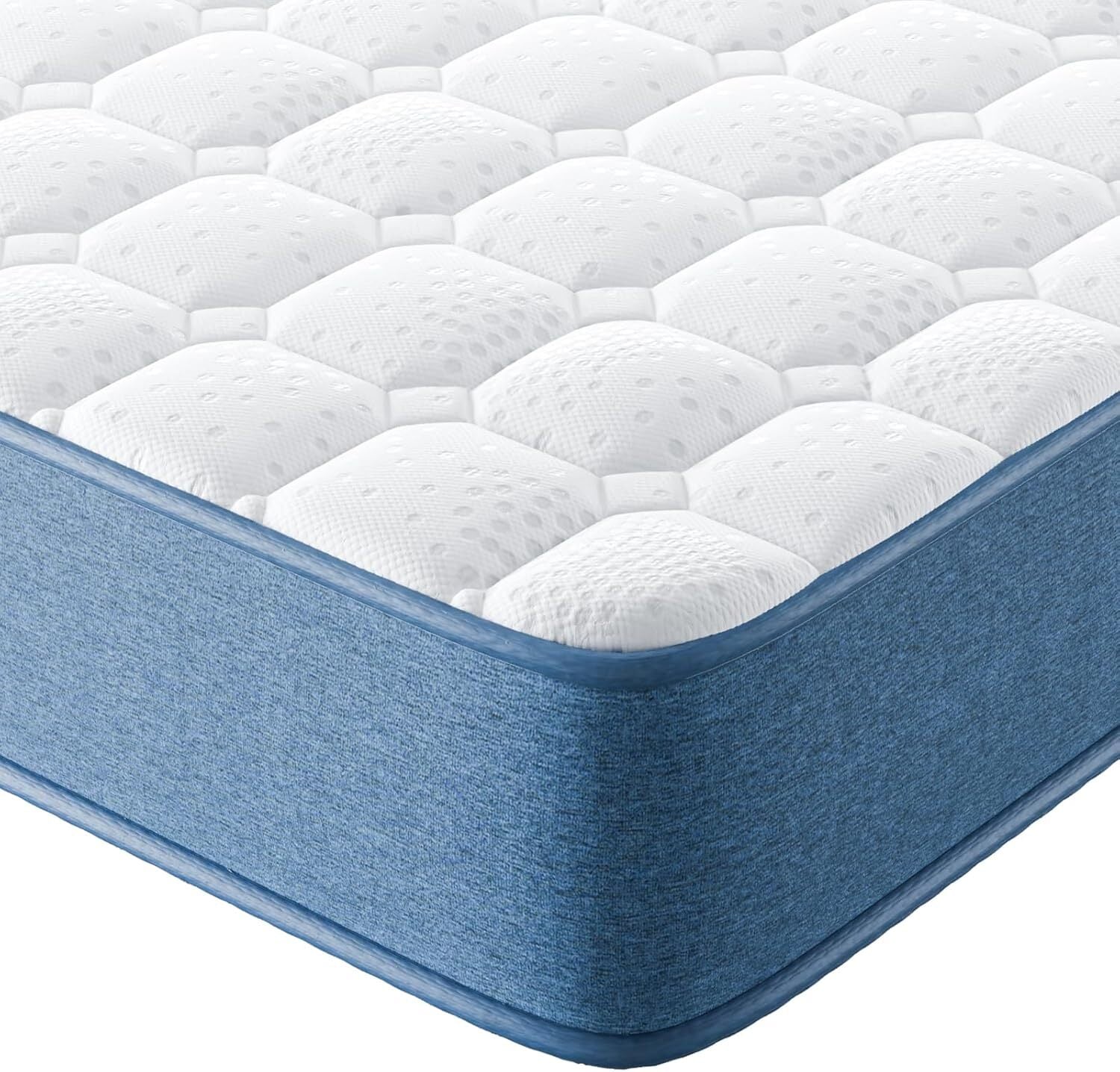 Materassi a molle 140x200 - RATTANTREE - Materassi Memory Foam Altezza 20.5 cm - Materasso Ortopedico a 9 Zone