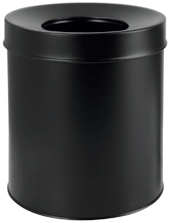 Pattumiera per camera HOTEL in comaxite nera ø 25 cm / 7,5 L