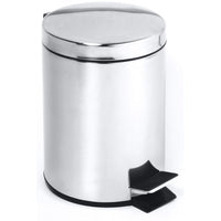 HOTEL pattumiera doccia in acciaio lucido / 5L