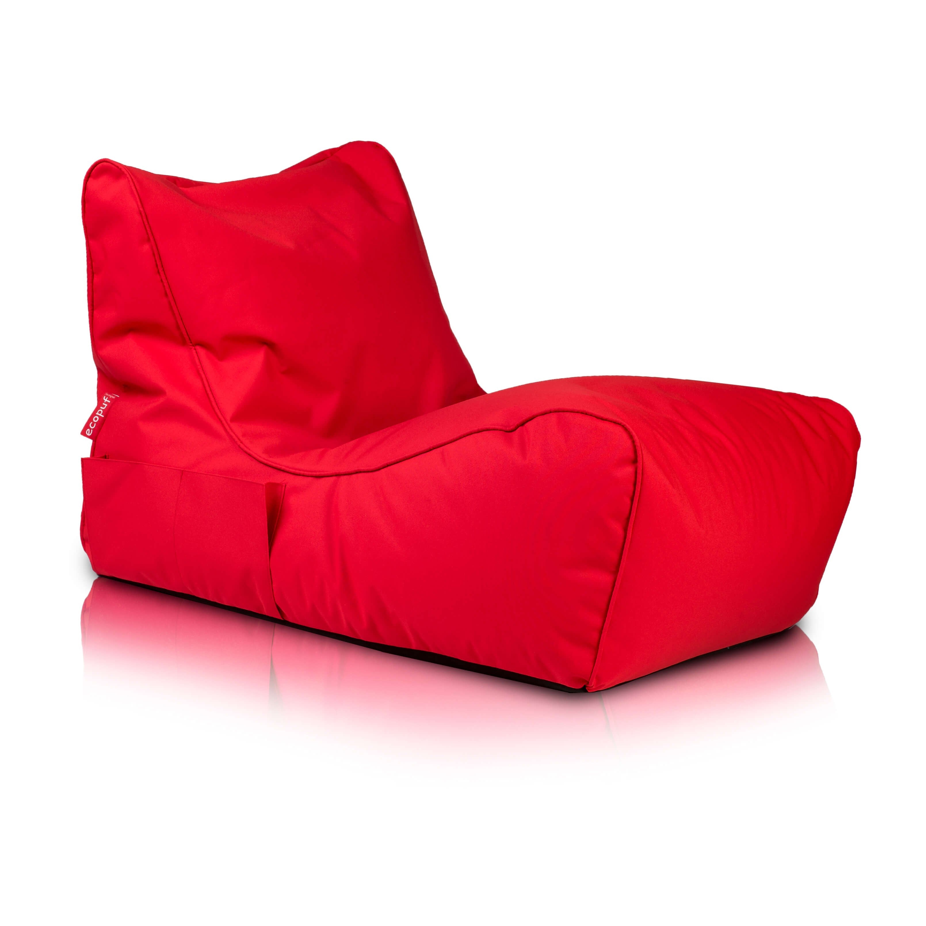 Pouf chaise loungue flavio poliestere outdoor waterproof