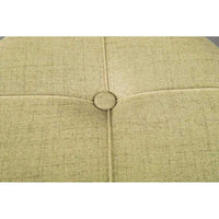 Pouf contenitore Inter Link in tessuto giallo dim. l.34xp.34xh.40 cm