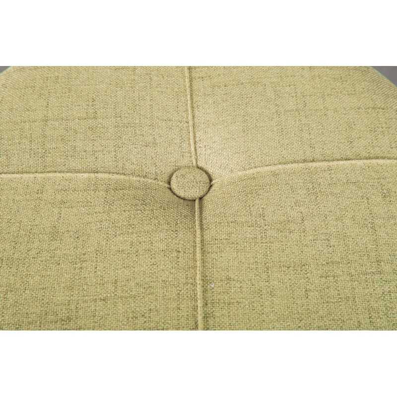 Pouf contenitore Inter Link in tessuto giallo dim. l.34xp.34xh.40 cm