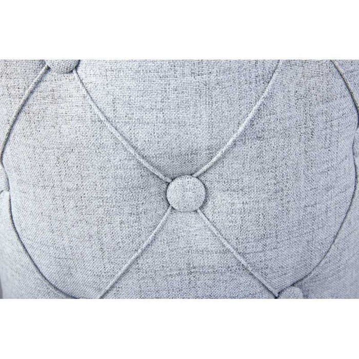 Pouf contenitore Inter Link in tessuto grigio chiaro dim. l.34xp.34xh.40 cm