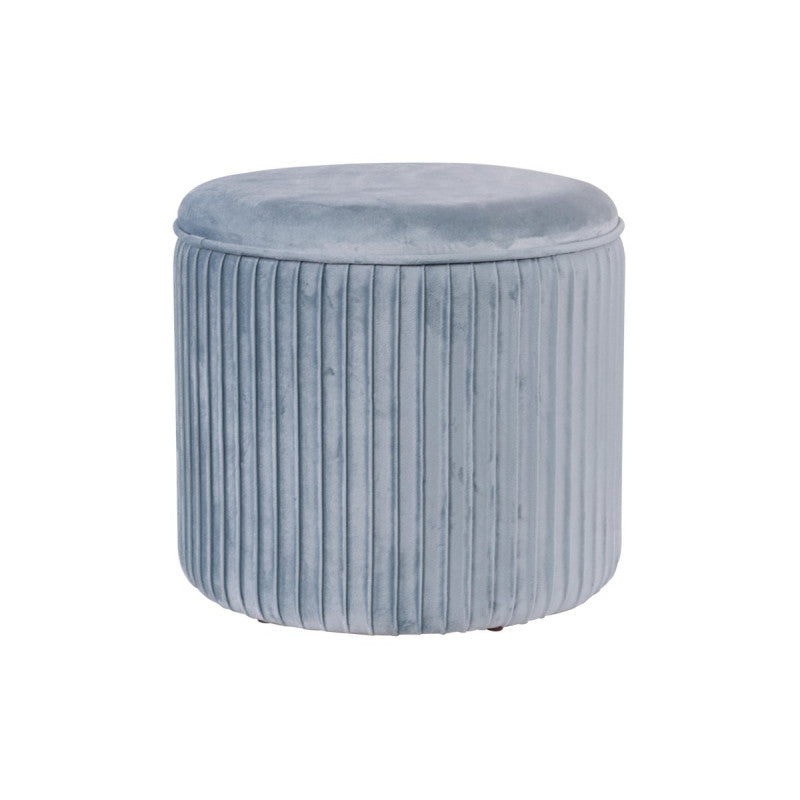 Pouf Contenitore Leon 38x35 Grigio