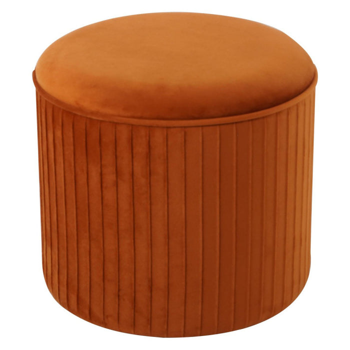 Pouf Contenitore Leon Mattone 38x38x35