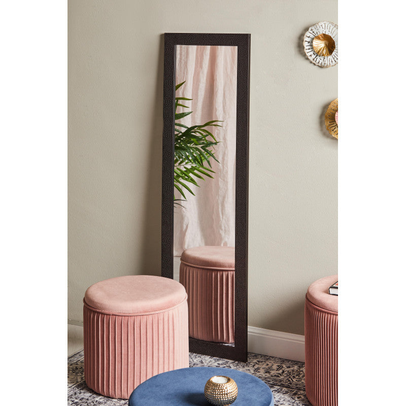 Pouf Contenitore Leon Rosa 38x38x35