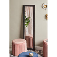 Pouf Contenitore Leon Rosa 38x38x35