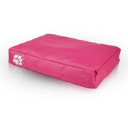 Pouf cuccia cuscino l rettangolare cane gatto poliestere
