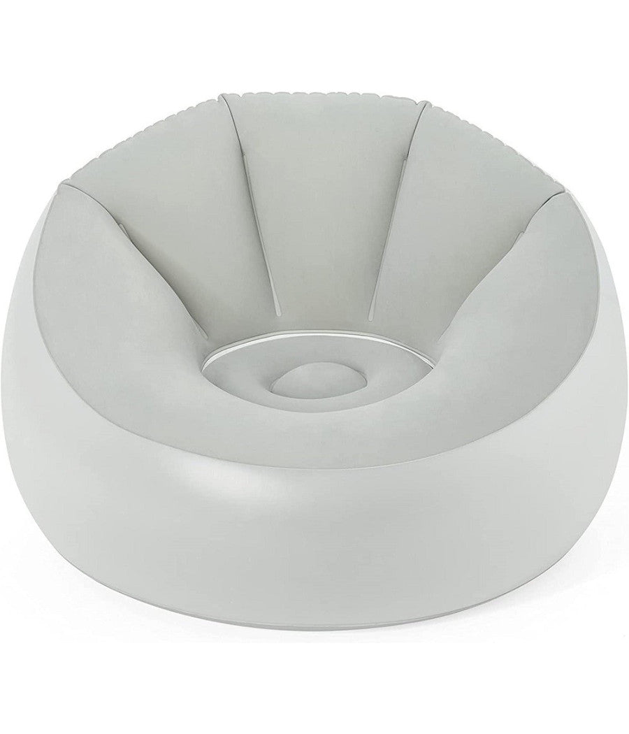 Pouf Gonfiabile Rotondo Con Luce Led Integrata 102 X 97 X 71 Cm Multicolor 75086         