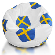 Pouf pallone da calcio nazionali