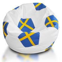 Pouf pallone da calcio nazionali