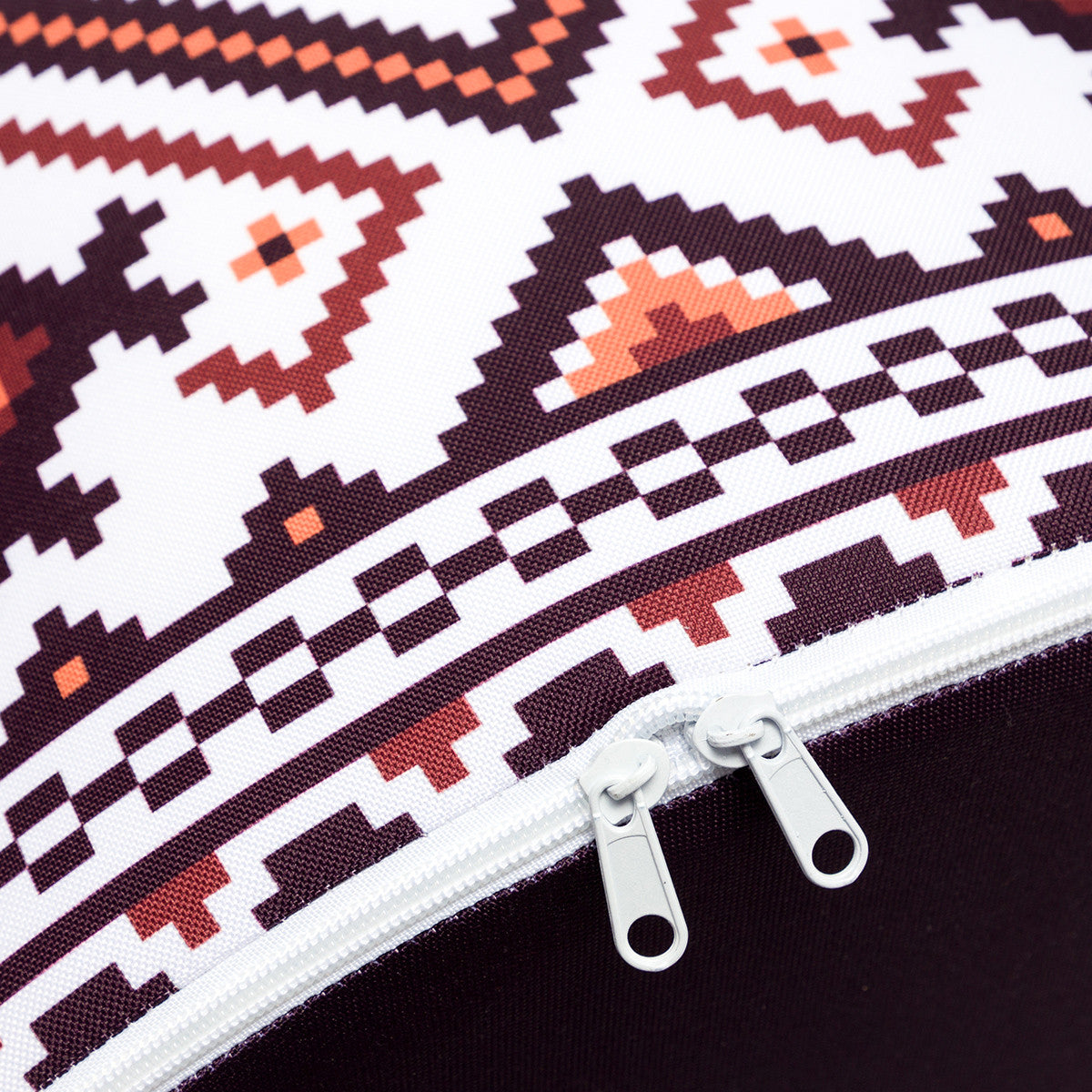 Pouf Poggiapiedi Sgabello Cilindro 40x50