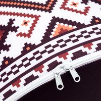 Pouf Poggiapiedi Sgabello Cilindro 40x50